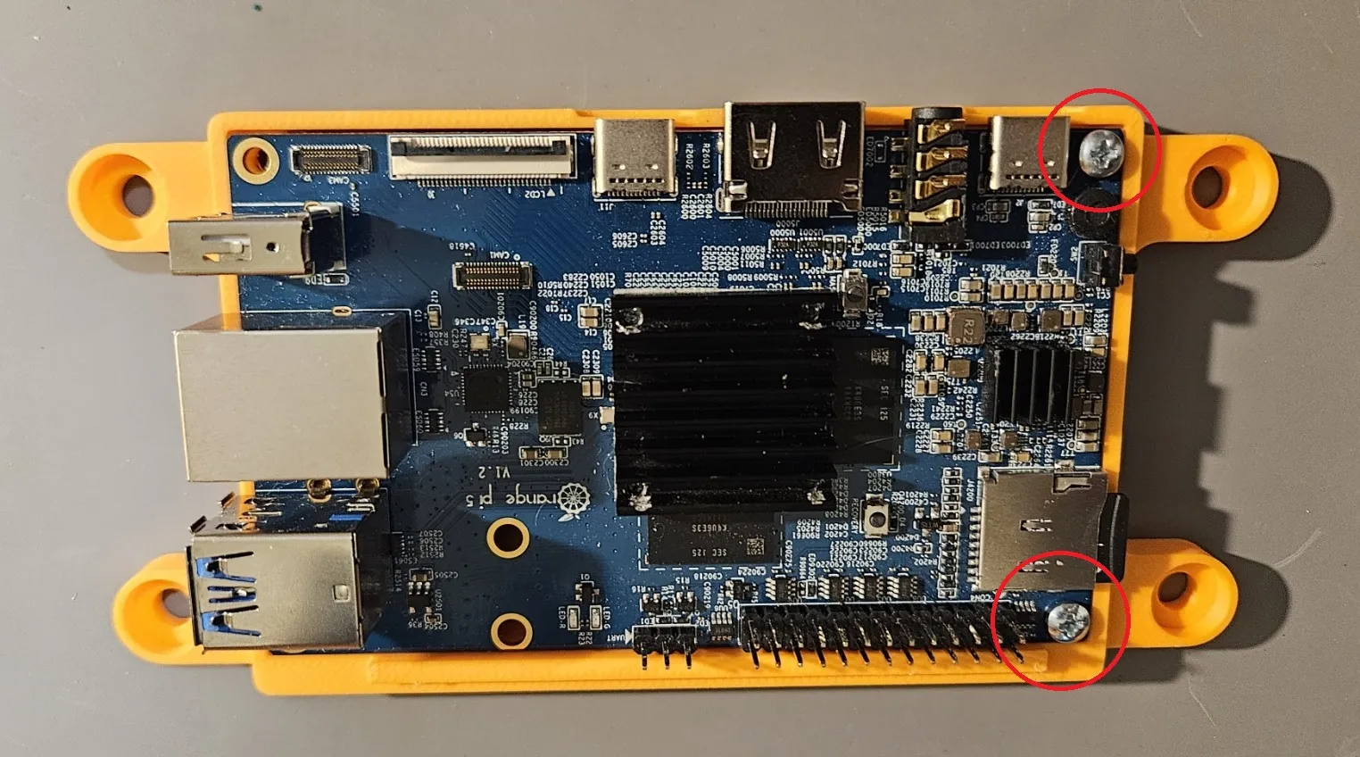 Step 4 First Screws